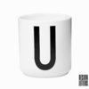 Design Letters Becher "U"