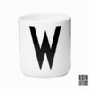 Design Letters Becher "W"